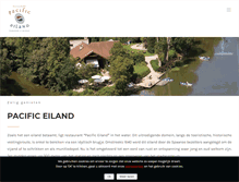 Tablet Screenshot of pacificeiland.be